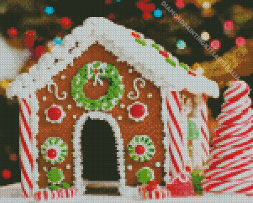 Gingerbread Diamond Painting