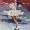 Girl Figure Skating Diamond Painting