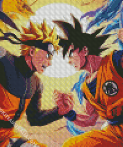 Goku Naruto Diamond Painting