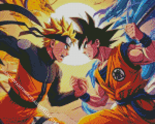 Goku Naruto Diamond Painting