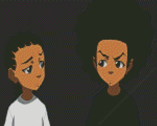 Huey and Riley Diamond Painting