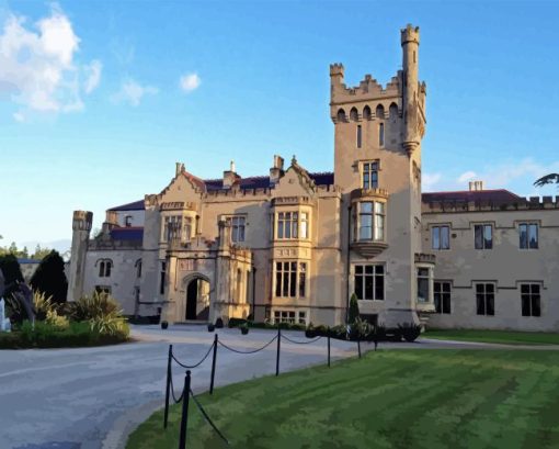 Ireland Lough Eske Castle Diamond Painting