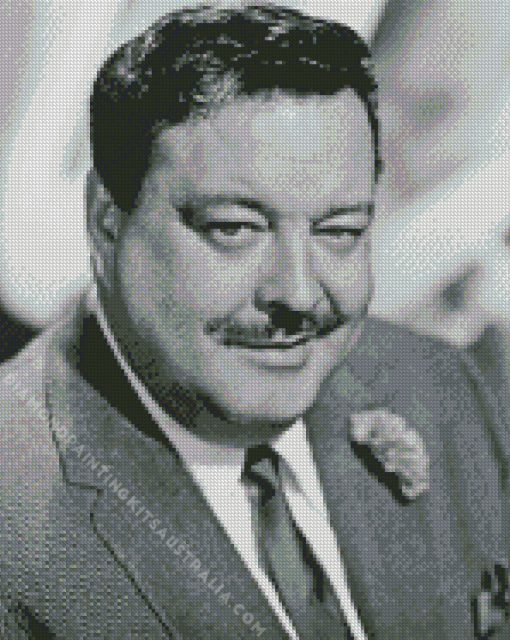 Monochrome Jackie Gleason Diamond Painting