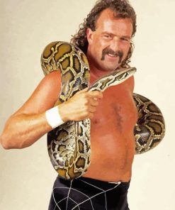 Jake Roberts Wrestler Diamond Painting