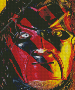 Kane WWE Face Diamond Painting