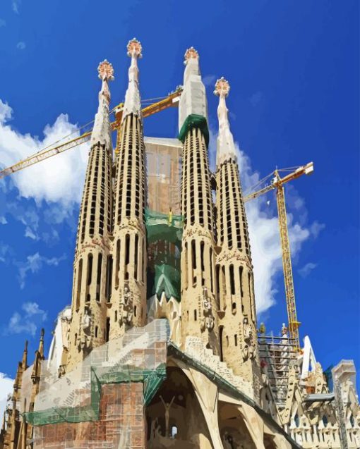 La sagrada Familia Diamond Painting