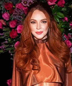 Lindsay Lohan Diamond Painting