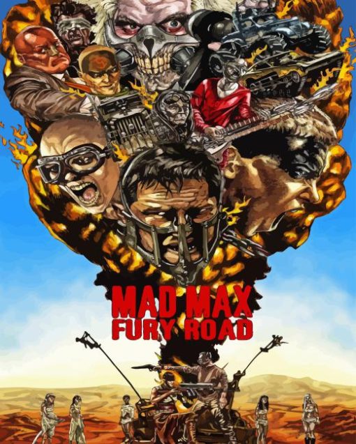 Mad Max Fury Road Diamond Painting