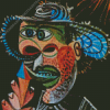 Man with Straw Hat By Picasso Diamond Painting