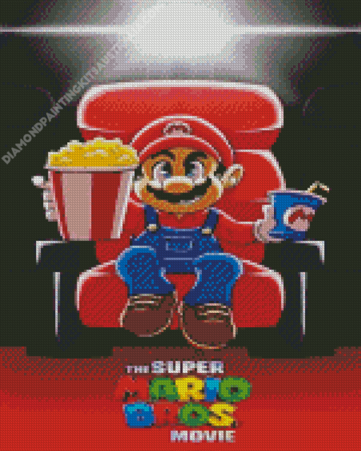 Mario Bros Movie Diamond Painting