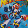 Mega Man X Diamond Painting