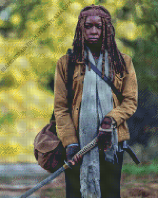 Michonne Diamond Painting