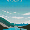 National Park Banff Poster Diamond Painting