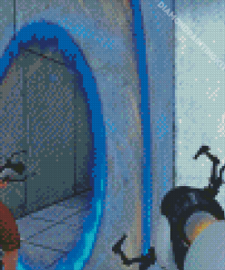 Portal Game Diamond Painting