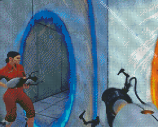 Portal Game Diamond Painting