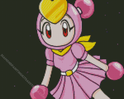 Pretty Bomber Bomberman Diamond Painting