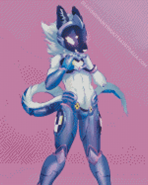 Protogen Furry Diamond Painting