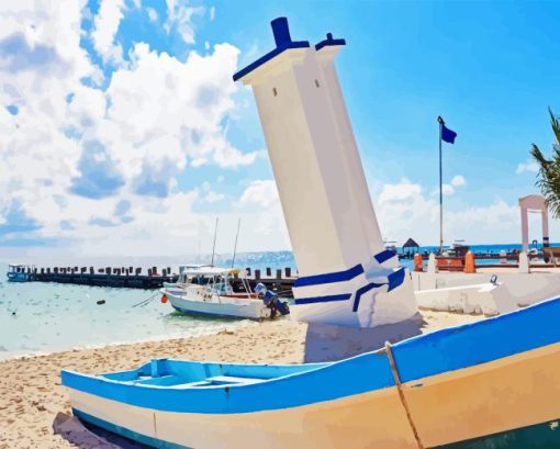 Puerto Morelos Diamond Painting