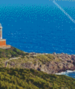 Punta Carena Lighthouse Diamond Painting
