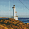 Queenscliff White Lighthouse Diamond Painting