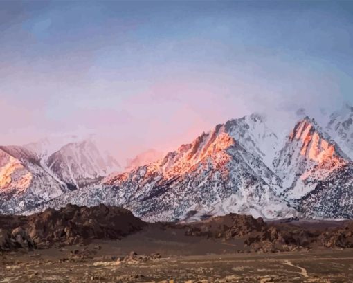 Sierra Mountains Diamond Painting