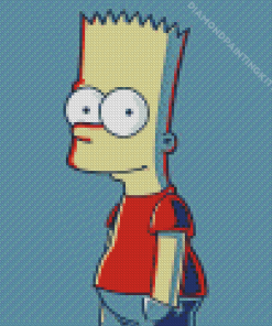 Simpsons Bart Diamond Painting