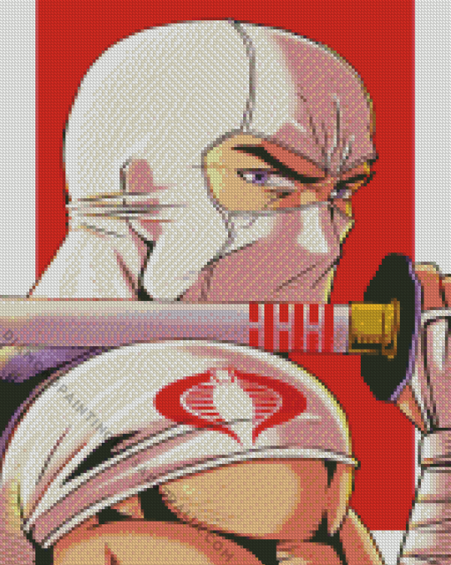 Storm Shadow Gi Joe Diamond Painting