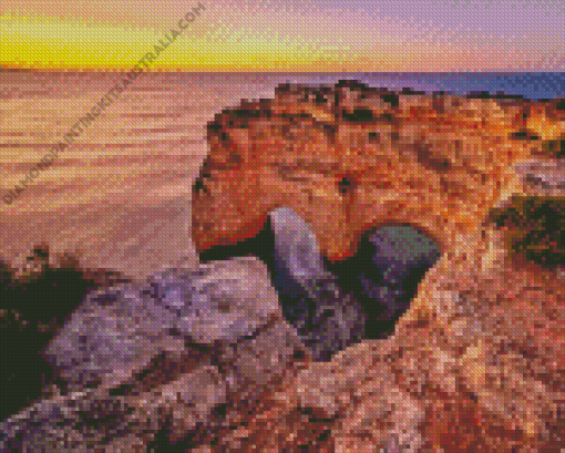 Sunset Heart Of The Algarve Diamond Painting