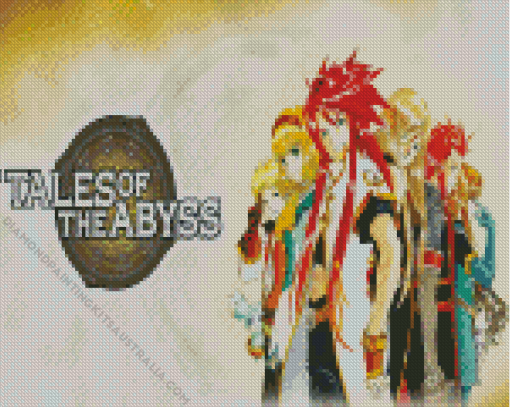 Tales of the Abyss Anime Diamond Painting