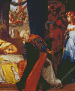 The Feigned Death of Juliet Diamond Painting