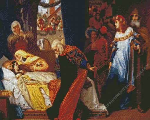 The Feigned Death of Juliet Diamond Painting
