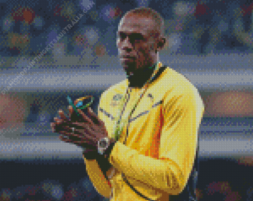 Usain Bolt Diamond Painting