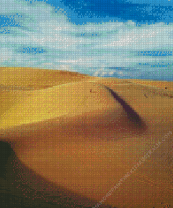 White Sand Dunes Diamond Painting