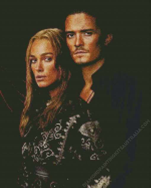 Will Turner And Elizabeth Swann Diamond Painting