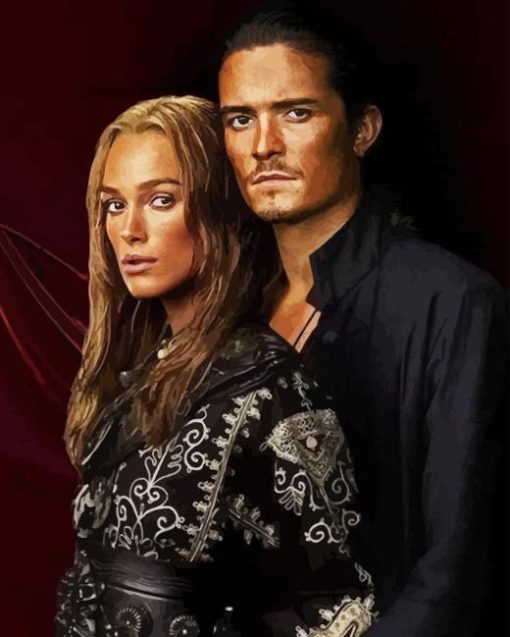 Will Turner And Elizabeth Swann Diamond Painting