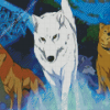 Wolf's Rain Diamond Painting