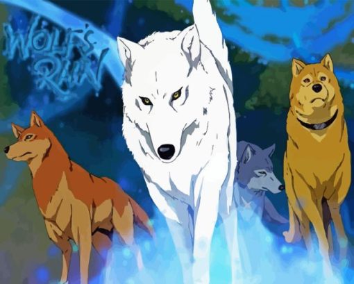 Wolf's Rain Diamond Painting