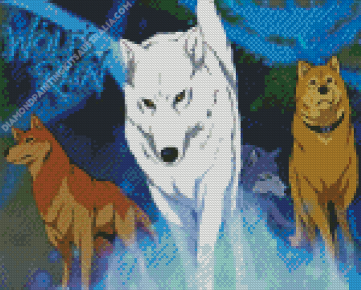 Wolf's Rain Diamond Painting