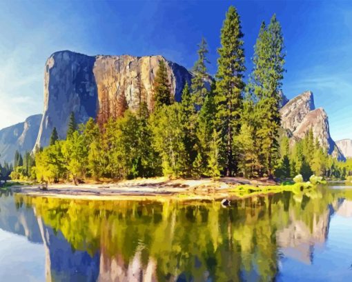 Yosemite Valley Diamond Painting