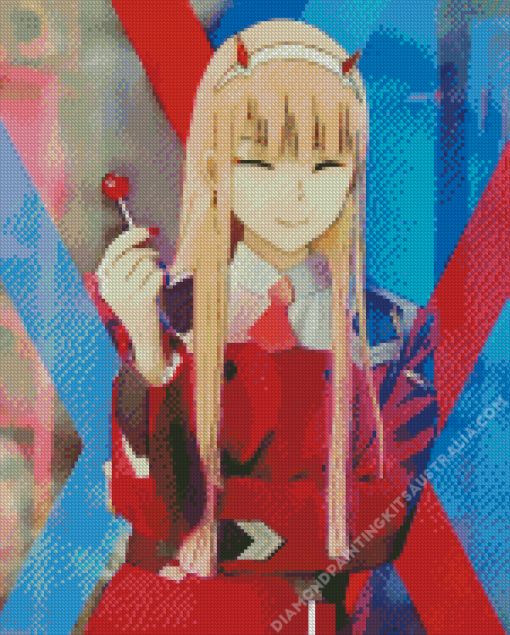 Zero Two Diamond Painting