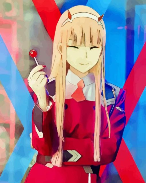 Zero Two Diamond Painting