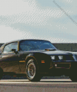 Black Trans Am Car Diamond Painting