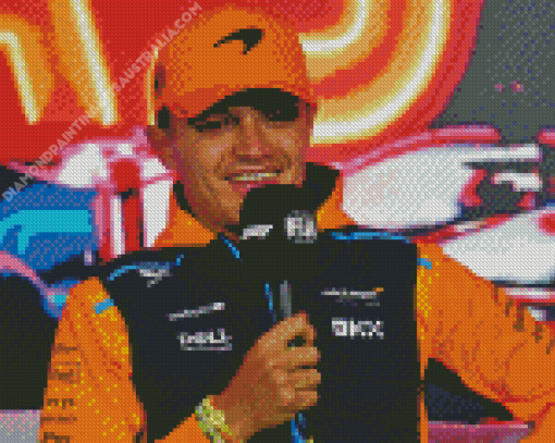 Lando Norris Diamond Painting