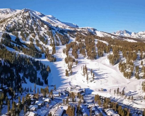 Mammoth Mountain Diamond Painting