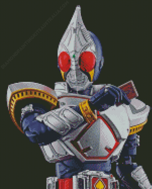 Masked Rider Diamond Painting