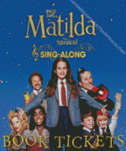 Matilda the Musical Diamond Painting