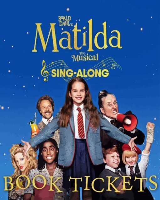 Matilda the Musical Diamond Painting