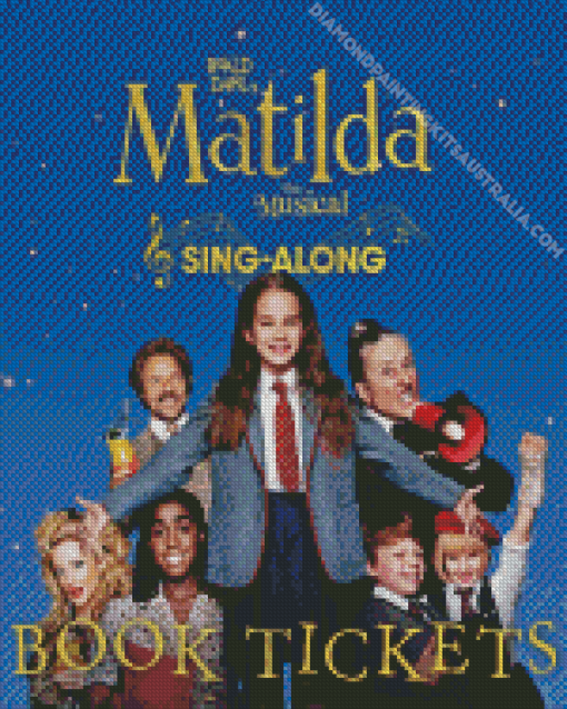 Matilda the Musical Diamond Painting