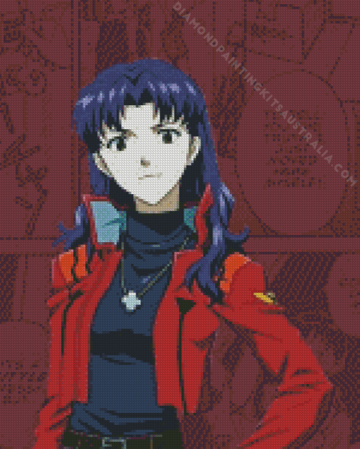 Misato Katsuragi Diamond Painting