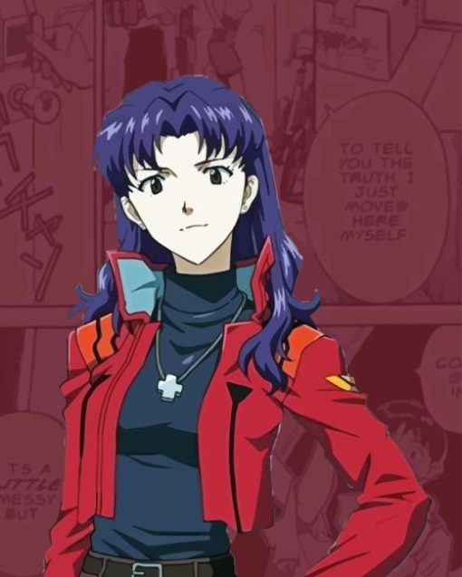 Misato Katsuragi Diamond Painting